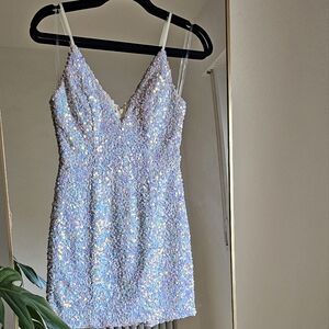 Xtraordinary Pearl Sequined Dress